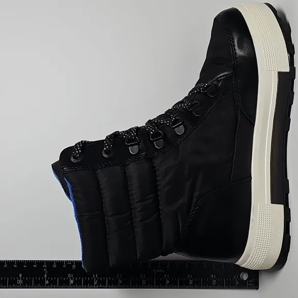 Cougar‎ Wahoo Boots Lace-up Waterproof Mid-Height Winter Lace-up Black Blue 7