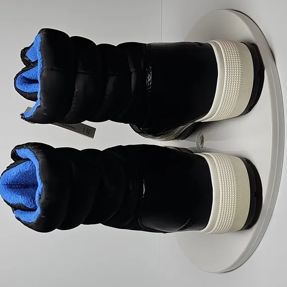 Cougar‎ Wahoo Boots Lace-up Waterproof Mid-Height Winter Lace-up Black Blue 7