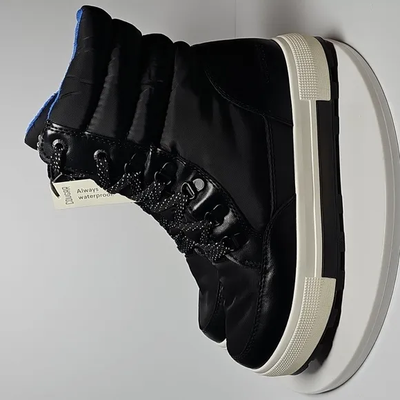Cougar‎ Wahoo Boots Lace-up Waterproof Mid-Height Winter Lace-up Black Blue 7