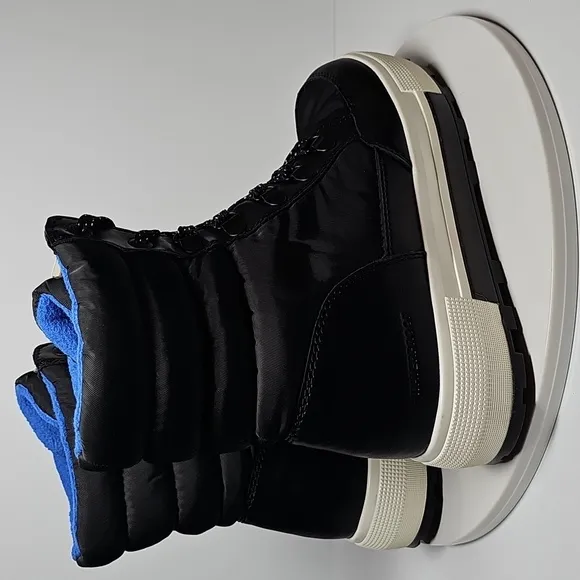 Cougar‎ Wahoo Boots Lace-up Waterproof Mid-Height Winter Lace-up Black Blue 7