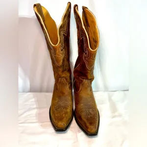 Cowboy boots-J.B. Dillion women’s sz 8B tan