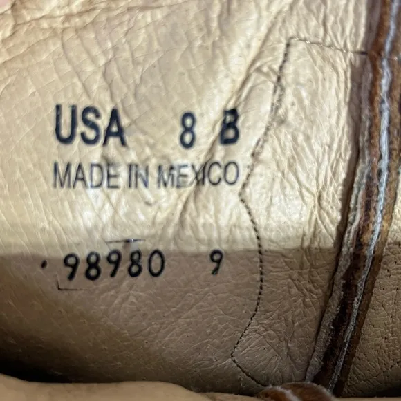 Cowboy boots-J.B. Dillion women’s sz 8B tan