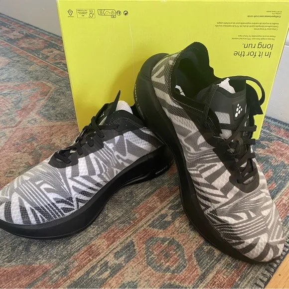 CRAFT Nordlite Speed M Running Shoes Mens 10.5 US 9.5 UK Foam Mesh Black NEW Box