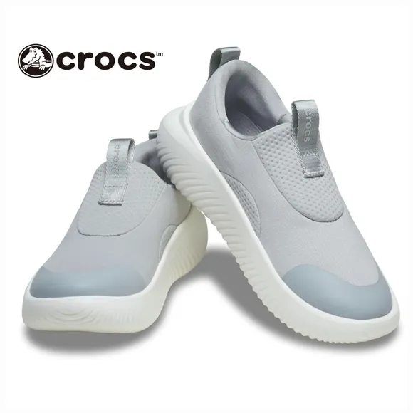 CROCS Mellow Ease LiteRide™ Men's Slip On Shoes Sneakers Light Grey Size 10 NEW