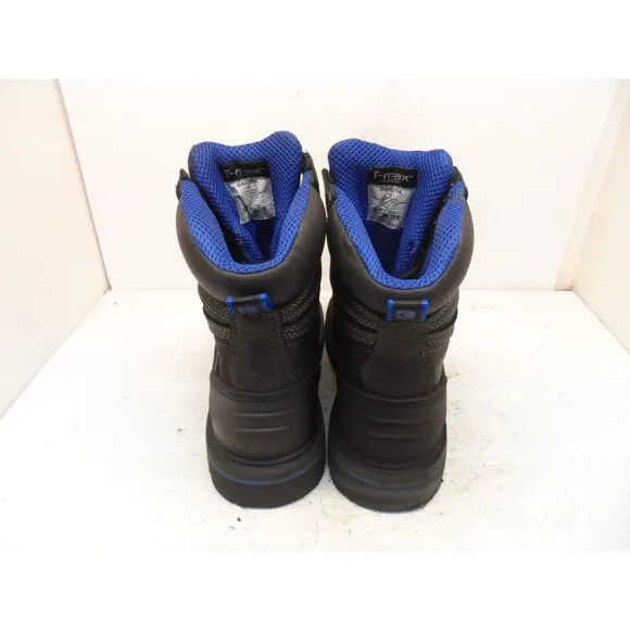 DAKOTA Men's 557 8&quot; Steel Toe Comp Plate HD3 Vibram Work Boot Black Size 11M
