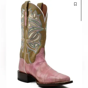 Dan Post Exotic Eel Western Boots Women’s