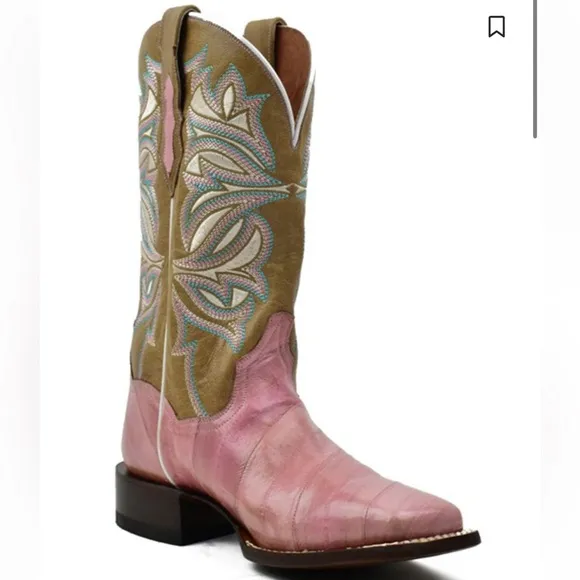 Dan Post Exotic Eel Western Boots Women’s