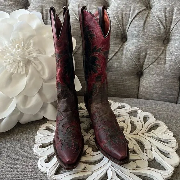Dan Post Western Cowboy Boots Women’s 6.5