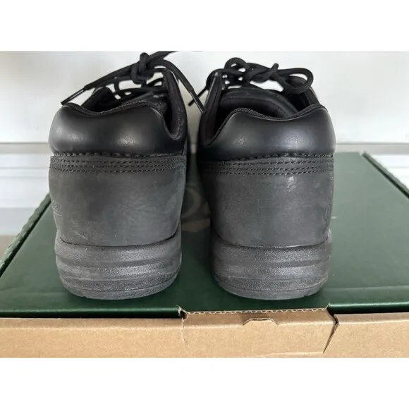 DANNER Caliper 3&quot; Aluminum Hard Toe Work Black Leather Shoes  Size 8.5 EE