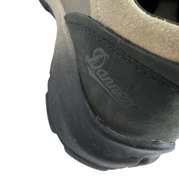 DANNER Caprine Low Suede Women's Plaza Taupe Leather 3 in. Laceup Hiking Shoes 8