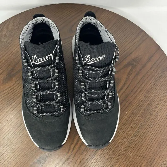 Danner Caprine Shoes Women 7.5 Black Vapor‎ Nubuck Outdoor Lace Up Sneaker 31364