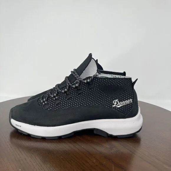 Danner Caprine Shoes Women 7.5 Black Vapor‎ Nubuck Outdoor Lace Up Sneaker 31364