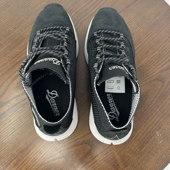 Danner Caprine Shoes Women 7.5 Black Vapor‎ Nubuck Outdoor Lace Up Sneaker 31364