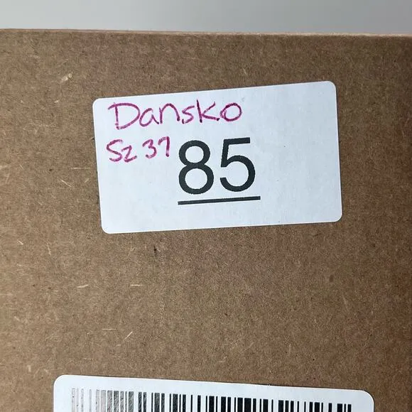 Dansko Leela Waterproof Sneaker Nubuck Leather Red Women's 37/6.5 NWOB