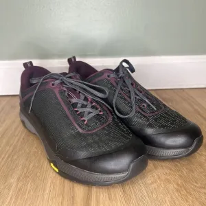 Dansko Womens 8.5 EU 39 Makayla Waterproof Mesh Black Hiking Shoes Black Purple