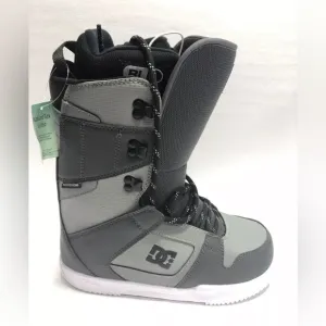 DC Phase Men’s Grey Snowboard Boots, Size 7M