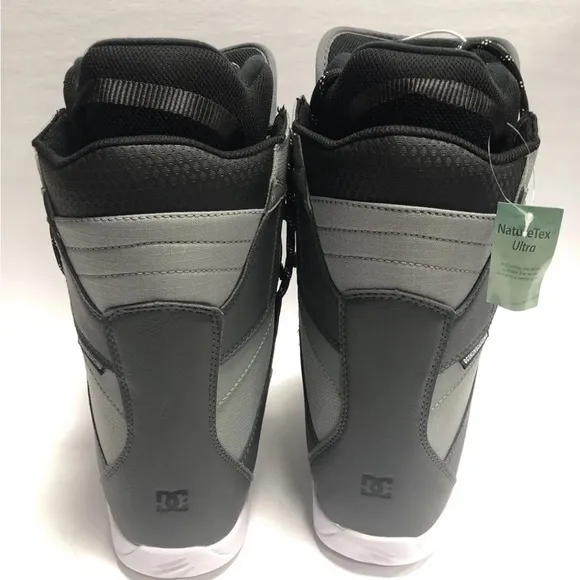 DC Phase Men’s Grey Snowboard Boots, Size 7M