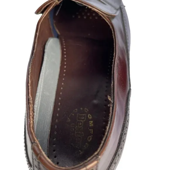 Dexter Men's Wingtip Tassel Loafers Slip On Dress Shoes Size 10.5 M Brown