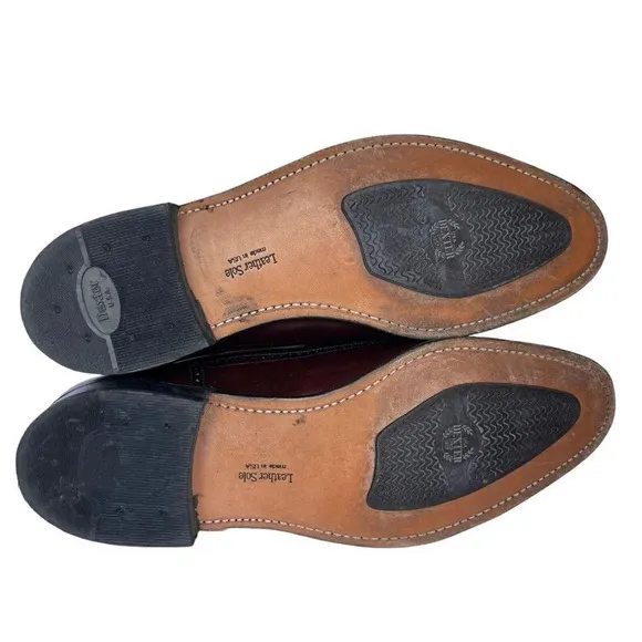 Dexter Men's Wingtip Tassel Loafers Slip On Dress Shoes Size 10.5 M Brown