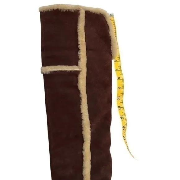 Diane Von Furstenberg Boots Shearling
