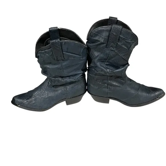DINGO ~ Women’s Dark Blue Cowboy Boots