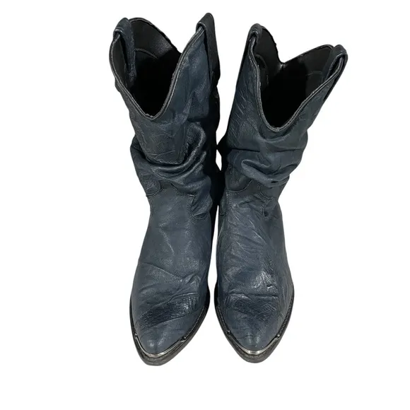 DINGO ~ Women’s Dark Blue Cowboy Boots