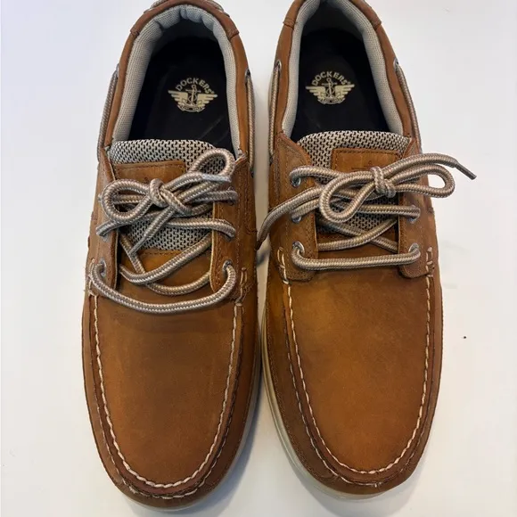 Dockers Boat Shoes Men’s 12M Brown Casual Excellent Condition