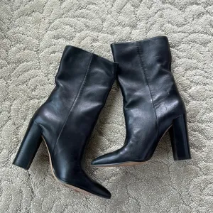 Dolce Vita Black Heel Boots Women Size 8.5