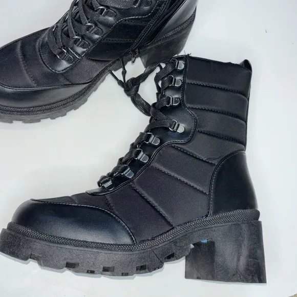 Dolce vita Women’s Black Combat Boots 7.5 NWT