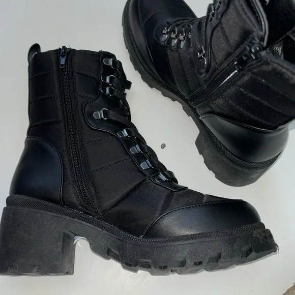 Dolce vita Women’s Black Combat Boots 7.5 NWT