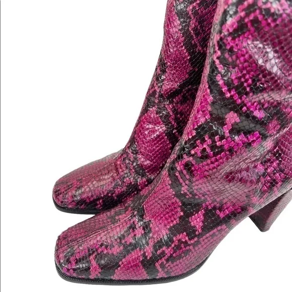 Donald J. Pliner Women’s Snake Print Boots