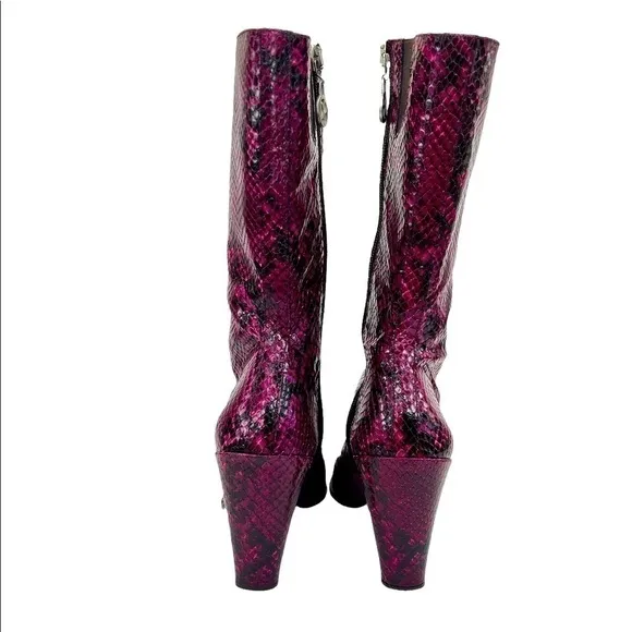 Donald J. Pliner Women’s Snake Print Boots