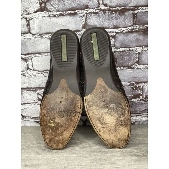 Donald J. Pliner Brown Leather Slip On Casual Driving Shoes Men’s Sz 11M US/44EU