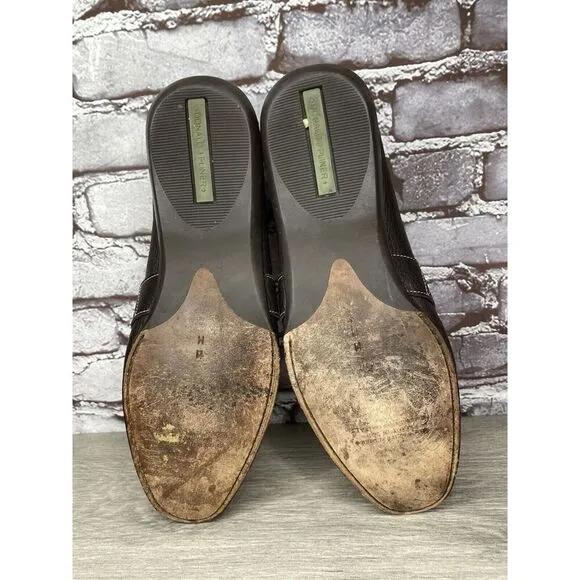 Donald J. Pliner Brown Leather Slip On Casual Driving Shoes Men’s Sz 11M US/44EU