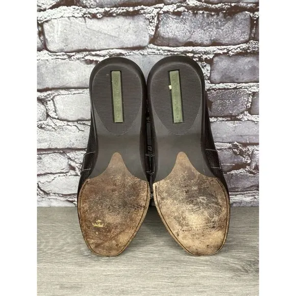 Donald J. Pliner Brown Leather Slip On Casual Driving Shoes Men’s Sz 11M US/44EU