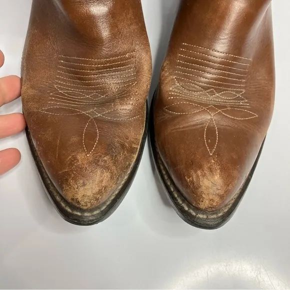 Double H leather cowboy boots men’s size 9