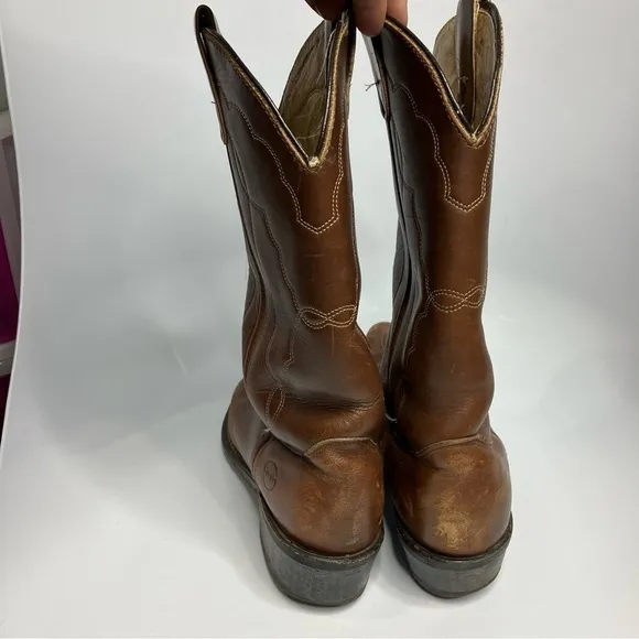 Double H leather cowboy boots men’s size 9