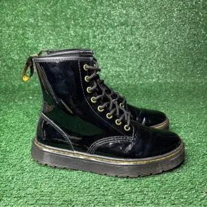 Dr. Doc Martens Zavala Boots Patent Leather Men’s Size 7/ Women’s Size 8