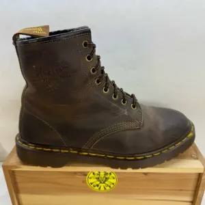 Dr. Martens 1460 Made in England Brown Leather Boots Women’s Size 10 US 8 UK