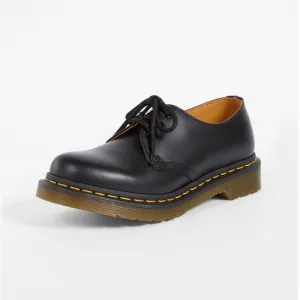 Dr. Martens 3 Eye Oxford Women’s Black Leather Shoes Sz 9 Men’s 8