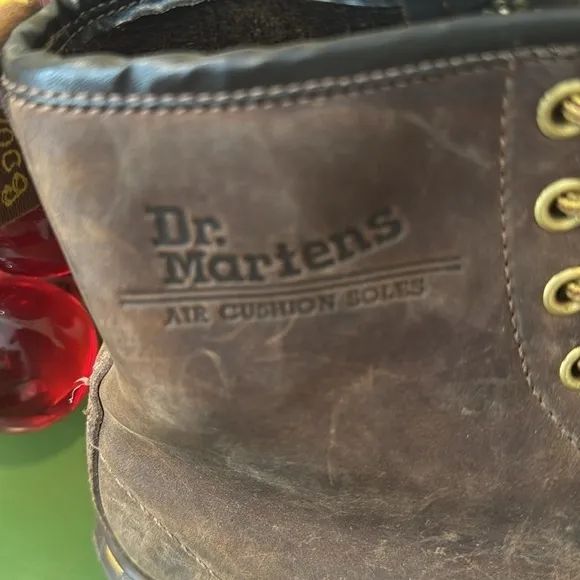 Dr Martens air wair brown boots Made in England