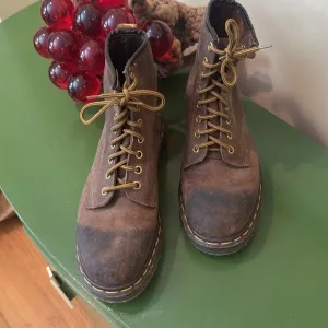 Dr Martens air wair brown boots Made in England