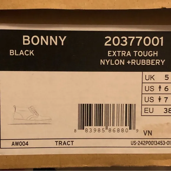 Dr Martens Bonny black unisex Nilon boots