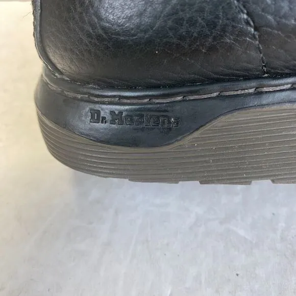 Dr. Martens Esteem Black Leather Industrial Non Slip Lace Up Work Chukka Boot 11