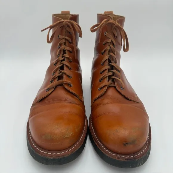 Dr. Martens Harrow Charlton Boots Brown Men’s Size 13 Leather Lace Up Work
