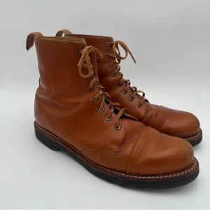 Dr. Martens Harrow Charlton Boots Brown Men’s Size 13 Leather Lace Up Work