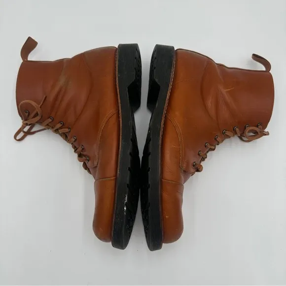 Dr. Martens Harrow Charlton Boots Brown Men’s Size 13 Leather Lace Up Work