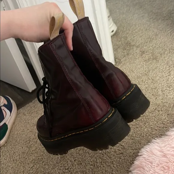 DR MARTENS JADON PLATFORM BOOTS
