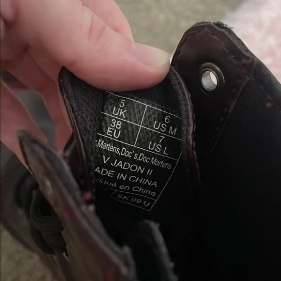 DR MARTENS JADON PLATFORM BOOTS