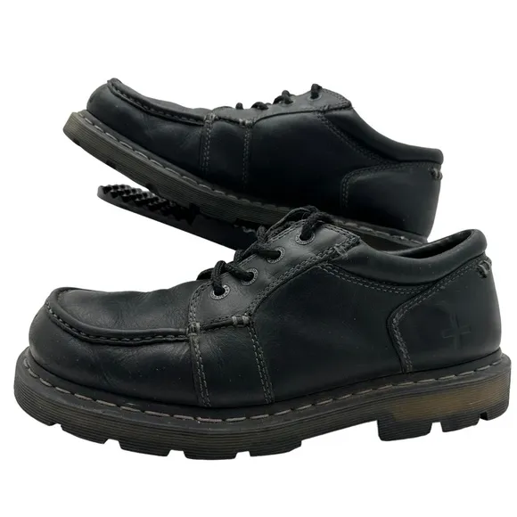 Dr Martens Kyle Mens 12 Chunky Oxford Shoes Moc Toe Y2K Leather Docs 11531